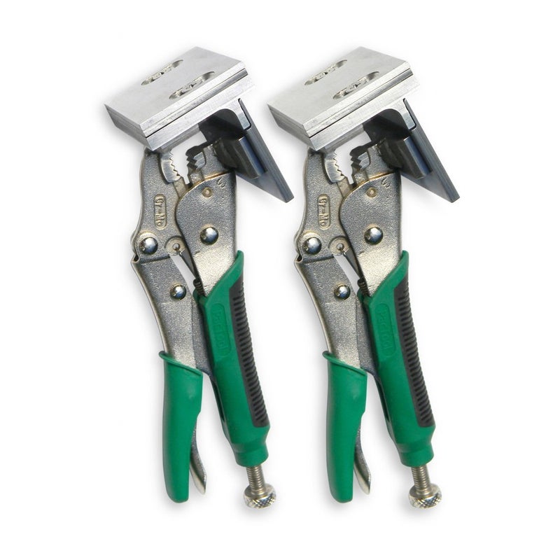 PacTool SA907 Adjustable Z-Clamp Panel Siding Installation Tool - Contractor Grade Siding Tools, Green - Image 1